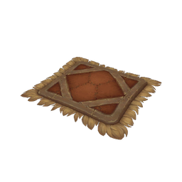 Small Leather Rug