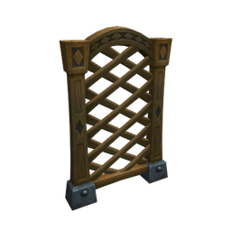 Sturdy Wooden Trellis