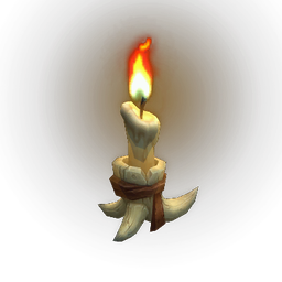 Tusked Candleholder