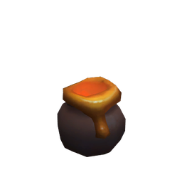 Decorative Cinder Honeypot