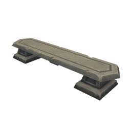 Carved Stone Bench