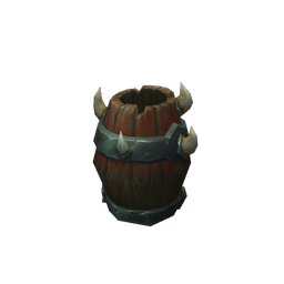 Open Horned Banded Barrel