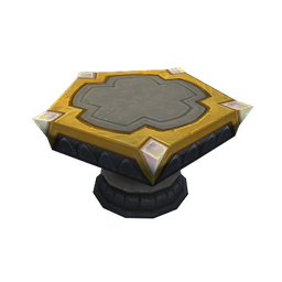 Pentagonal Stone Table