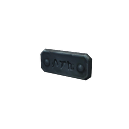 Runed Stone Placard