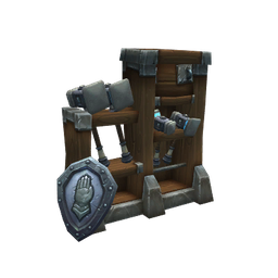 Silver Hand Weapon Rack