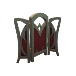 Crimson Lightwood Privacy Screen