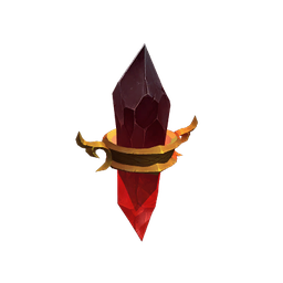 Crimson Crystal Column