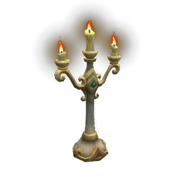 Gilded Silvermoon Candelabra