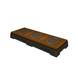 Ornate Ironforge Bench