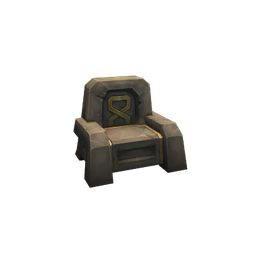 Earthen Etched Throne