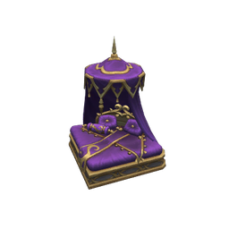 Elegant Elven Canopy Bed