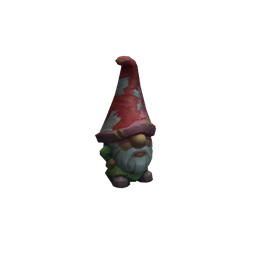 Lush Garden Gnome-Like Statue