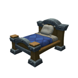 Refined Wooden Bed