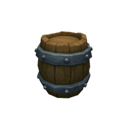 Reinforced Wooden Barrel