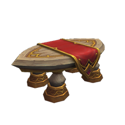 Ornate Lightwood Table