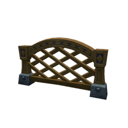 Small Sturdy Wooden Trellis