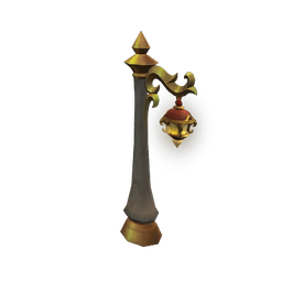 Gilded Vigil Post