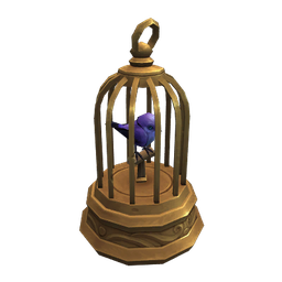 Bluebird's Golden Cage