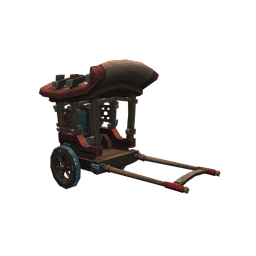 Kun-Lai Lacquered Rickshaw