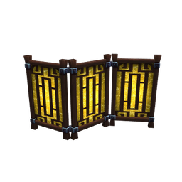 Golden Pandaren Privacy Screen