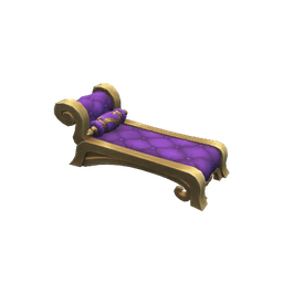 Elegant Cushioned Chaise