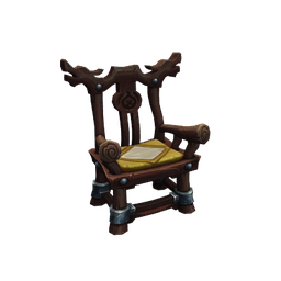 Auspicious Wooden Chair