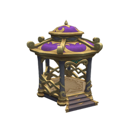 Gilded Silvermoon Gazebo