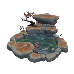 Spring Blossom Pond