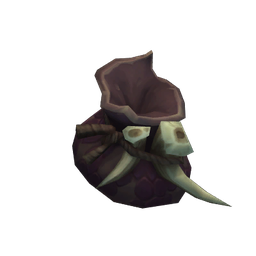 Fanged Scaleskin Pouch