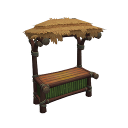 Seaside Tiki Market Stand