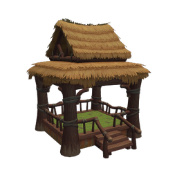 Seaside Tiki Gazebo