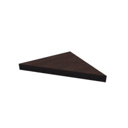 Large Triangular Wooden Tile