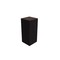Short Square Wooden Column