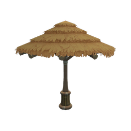 Seaside Straw Umbrella